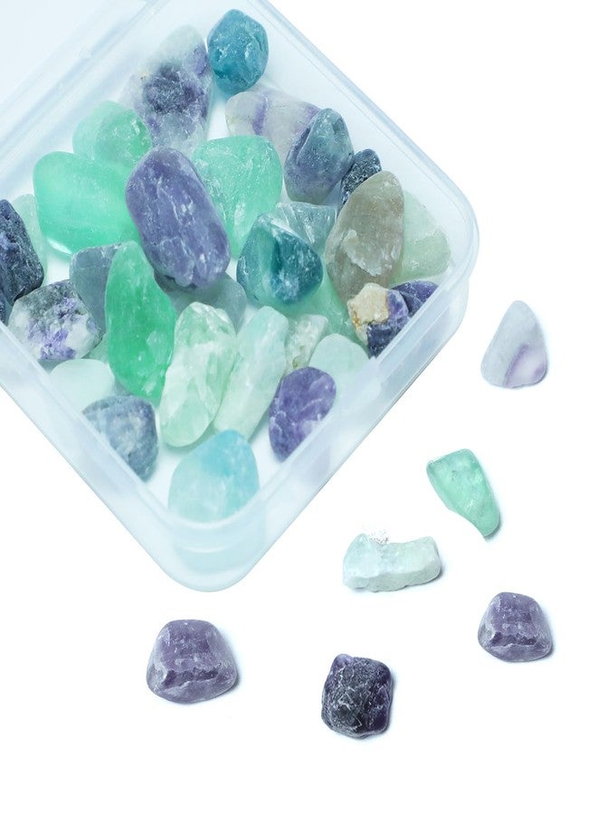 Gallipower Aquarium Gravel,Rocks for Plants Indoor,Fish Tank Gravel Rocks,Crystal Chips Stone Crushed Quartz for Crafts,Vases Filler,Succulent Plants, Aquarium Gravel Rocks(0.22lb) - Image 1